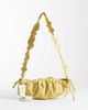 ASOS DESIGN ASOS DESIGN nylon ruched adjustable crossbody shoulder bag in buttermilk-Yellow - 2