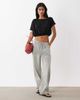ASOS DESIGN ASOS DESIGN off the shoulder bubble hem top in black - 2