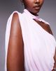 ASOS DESIGN ASOS DESIGN one-shoulder drape maxi dress with cape detail in lilac-Purple - 4