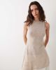 ASOS DESIGN ASOS DESIGN open stitch knit asymmetric top in mocha - part of a set-Neutral - 1