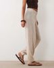 ASOS DESIGN ASOS DESIGN open stitch knit balloon pants in mocha - part of a set-Neutral - 2