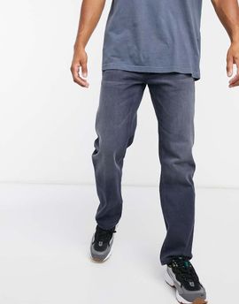 ASOS DESIGN ASOS DESIGN original fit jeans in dark smokey blue-Blues