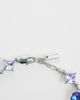 ASOS DESIGN ASOS DESIGN oval and diamond blue crystal stone set bracelet in silver - 3