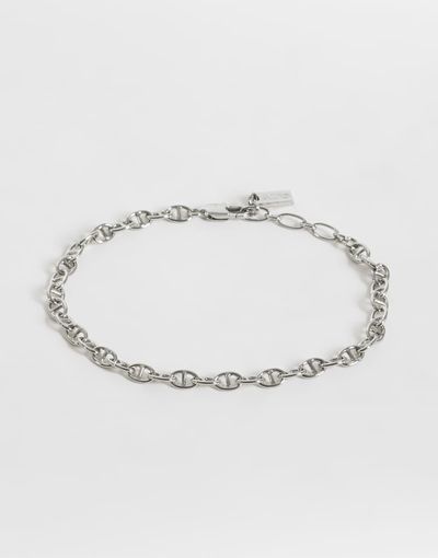 ASOS DESIGN ASOS DESIGN oval link chain bracelet in silver