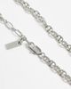 ASOS DESIGN ASOS DESIGN oval link chain bracelet in silver - 2