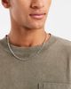ASOS DESIGN ASOS DESIGN oval link chain necklace with ball detailing in silver - 1