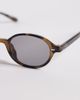 ASOS DESIGN ASOS DESIGN oval sunglasses in green tortoise with smoke lenses - 2