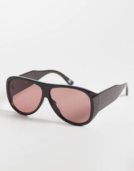 ASOS DESIGN ASOS DESIGN oversized aviator sunglasses in brown