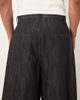 ASOS DESIGN ASOS DESIGN oversized baggy jeans in raw wash - part of a set-Black - 4