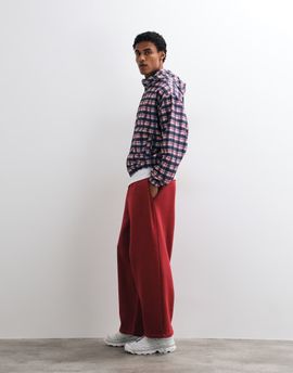 ASOS DESIGN ASOS DESIGN oversized balloon jogger with pleat in red