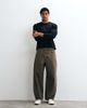 ASOS DESIGN ASOS DESIGN oversized barrel jeans in washed brown - 1