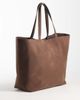 ASOS DESIGN ASOS DESIGN oversized bonded faux suede tote-Brown - 4