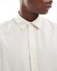 ASOS DESIGN ASOS DESIGN oversized boxy shirt with large pockets in beige-White - 3
