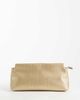 ASOS DESIGN ASOS DESIGN oversized clutch in gold weave - 1
