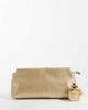 ASOS DESIGN ASOS DESIGN oversized clutch in gold weave - 2