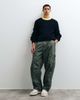 ASOS DESIGN ASOS DESIGN oversized crew neck ringer sweater in black with yellow contrast neck - 2