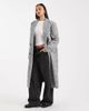 ASOS DESIGN ASOS DESIGN oversized dad coat in mono herringbone-Multi - 1
