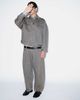 ASOS DESIGN ASOS DESIGN oversized denim trucker jacket in gray herringbone - 3