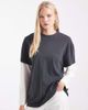 ASOS DESIGN ASOS DESIGN oversized double layer T-shirt in washed gray & cream-Multi - 1