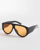 ASOS DESIGN ASOS DESIGN oversized fashion eyewear n black frame with orange lens - 1