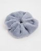ASOS DESIGN ASOS DESIGN oversized fluffy scrunchie in blue - 2