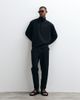 ASOS DESIGN ASOS DESIGN oversized funnel neck dress shirt in black - 2