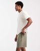 ASOS DESIGN ASOS DESIGN oversized jersey short with back pocket in dark green - 2