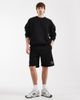 ASOS DESIGN ASOS DESIGN oversized jersey shorts with graphic in black - 2