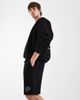 ASOS DESIGN ASOS DESIGN oversized jersey shorts with graphic in black - 3