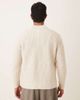 ASOS DESIGN ASOS DESIGN oversized knit ribbed funnel neck sweater in ecru-Neutral - 3