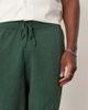 ASOS DESIGN ASOS DESIGN oversized knit shorts with blanket stitch in dark green - 2
