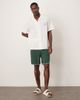ASOS DESIGN ASOS DESIGN oversized knit shorts with blanket stitch in dark green - 3