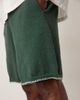 ASOS DESIGN ASOS DESIGN oversized knit shorts with blanket stitch in dark green - 4