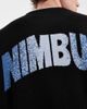 ASOS DESIGN ASOS DESIGN oversized knit sweater with NIMBUS graphic in black - 3