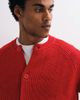 ASOS DESIGN ASOS DESIGN oversized knitted fisherman rib cardigan in red - 3