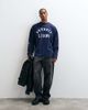 ASOS DESIGN ASOS DESIGN oversized long sleeve t-shirt with NFL Detroit Lions in Navy - 2