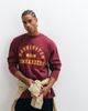 ASOS DESIGN ASOS DESIGN oversized long sleeve t-shirt with NFL Washington Commanders print in Burgundy-RED - 3