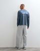 ASOS DESIGN ASOS DESIGN oversized long sleeve t-shirt with text graphic in dark blue-Gray - 4