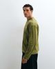 ASOS DESIGN ASOS DESIGN oversized long sleeve top with logo print in khaki-Green - 2