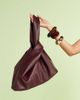 ASOS DESIGN ASOS DESIGN oversized loop through clutch bag in cherry red - 3
