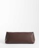 ASOS DESIGN ASOS DESIGN oversized metal handle clutch in chocolate-Brown - 4