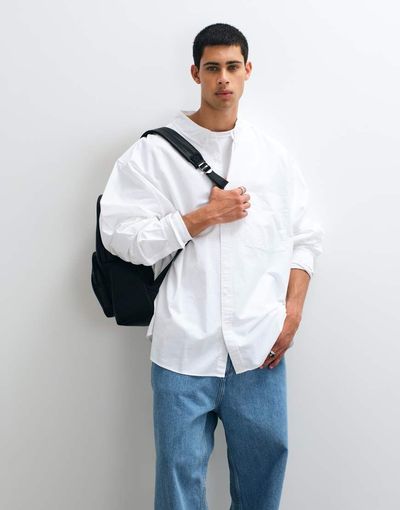 ASOS DESIGN ASOS DESIGN oversized oxford shirt in white