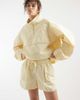 ASOS DESIGN ASOS DESIGN oversized paper touch shorts in lemon yellow - 2
