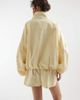 ASOS DESIGN ASOS DESIGN oversized paper touch shorts in lemon yellow - 4