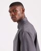 ASOS DESIGN ASOS DESIGN oversized poplin rugby shirt in washed navy - 4
