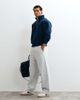 ASOS DESIGN ASOS DESIGN oversized quarter zip sweatshirt in navy - 1