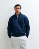 ASOS DESIGN ASOS DESIGN oversized quarter zip sweatshirt in navy - 4
