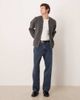 ASOS DESIGN ASOS DESIGN oversized rib knit cardigan in gray - 2