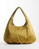ASOS DESIGN ASOS DESIGN oversized satin tote bag in chartreuse-Green - 1