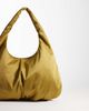 ASOS DESIGN ASOS DESIGN oversized satin tote bag in chartreuse-Green - 3